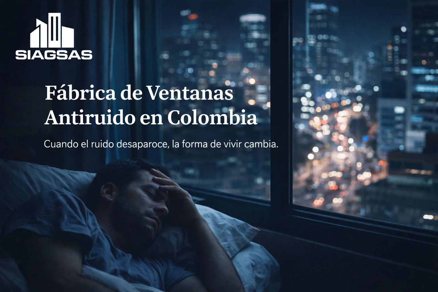 ruido urbano afecta el descanso en apartamento