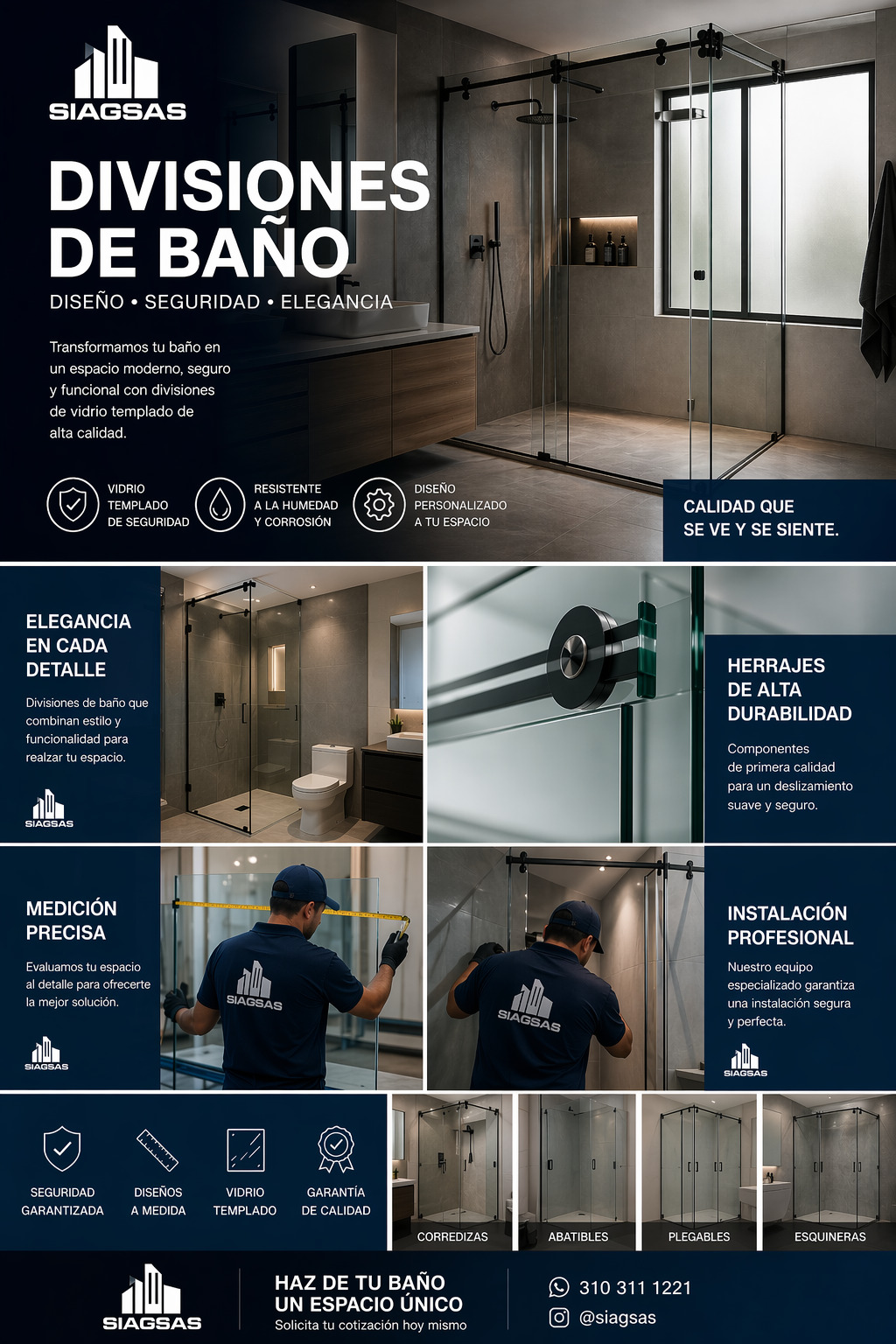 DIVISIONES DE BAÑO