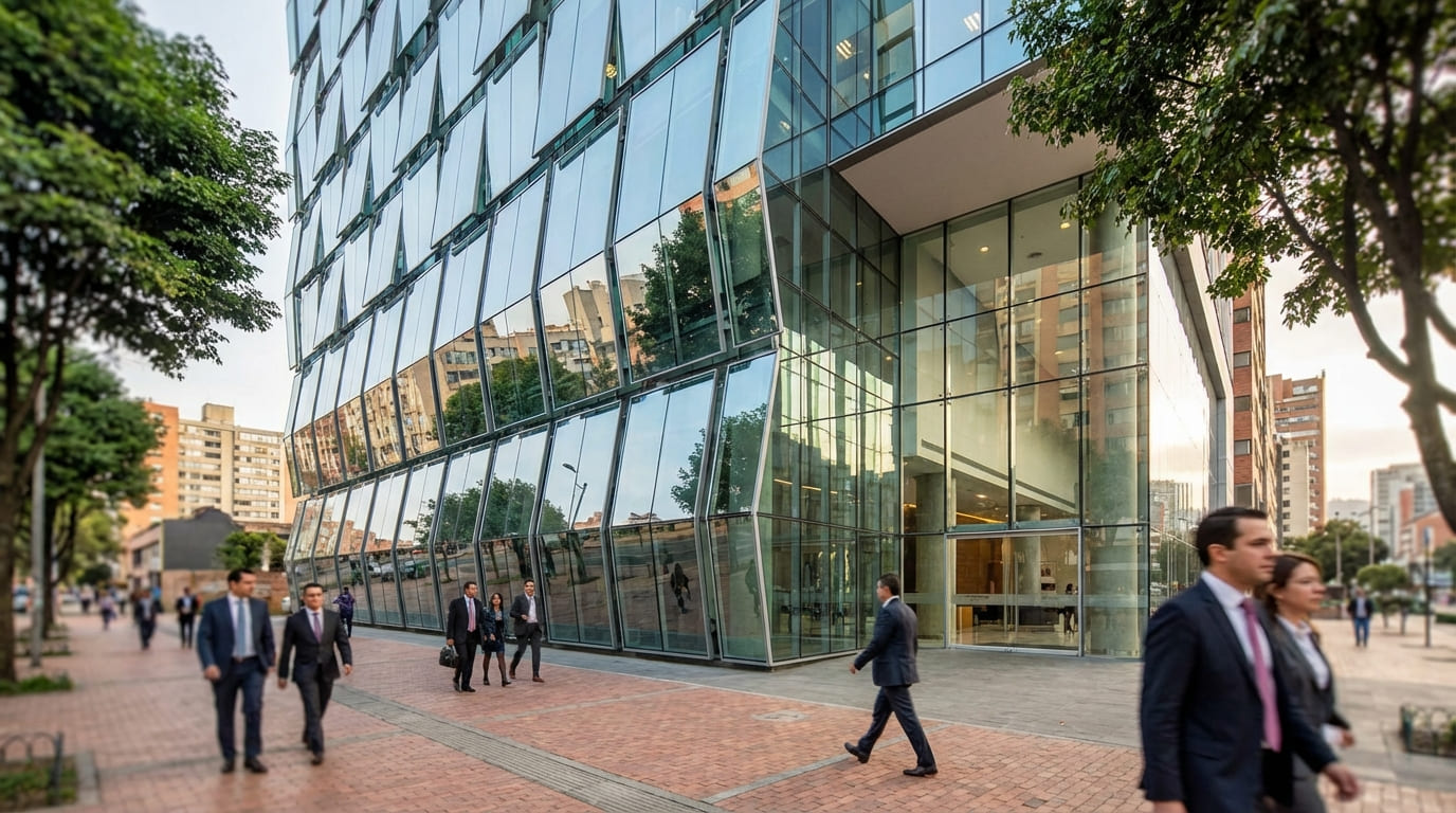 Fachadas Flotantes en Vidrio Templado en Bogotá